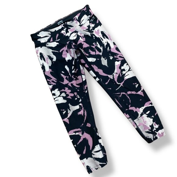 Calvin Klein Performance Leggings Lot of 2 Camouflage Pink Blue Gray Wicking LG - Picture 15 of 16